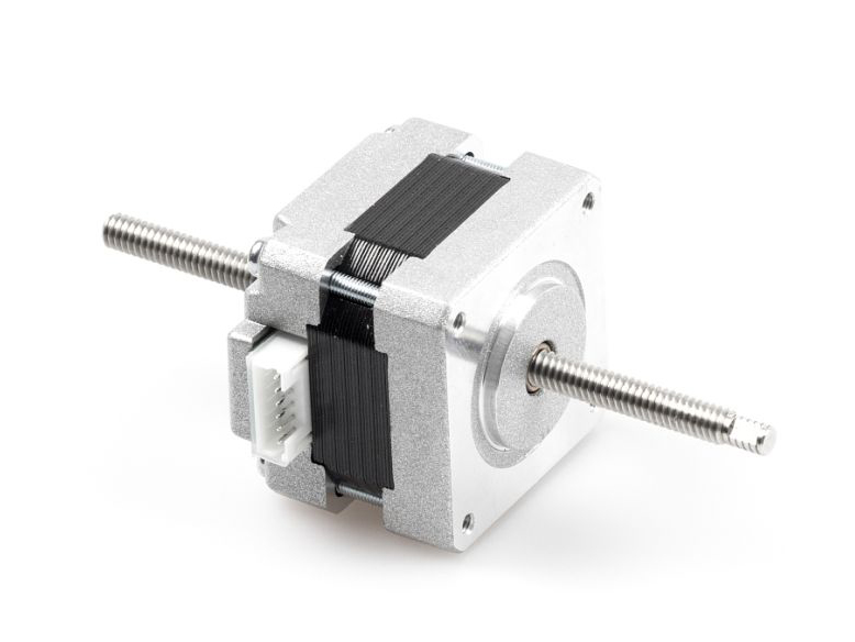 What types of motors can be selected?